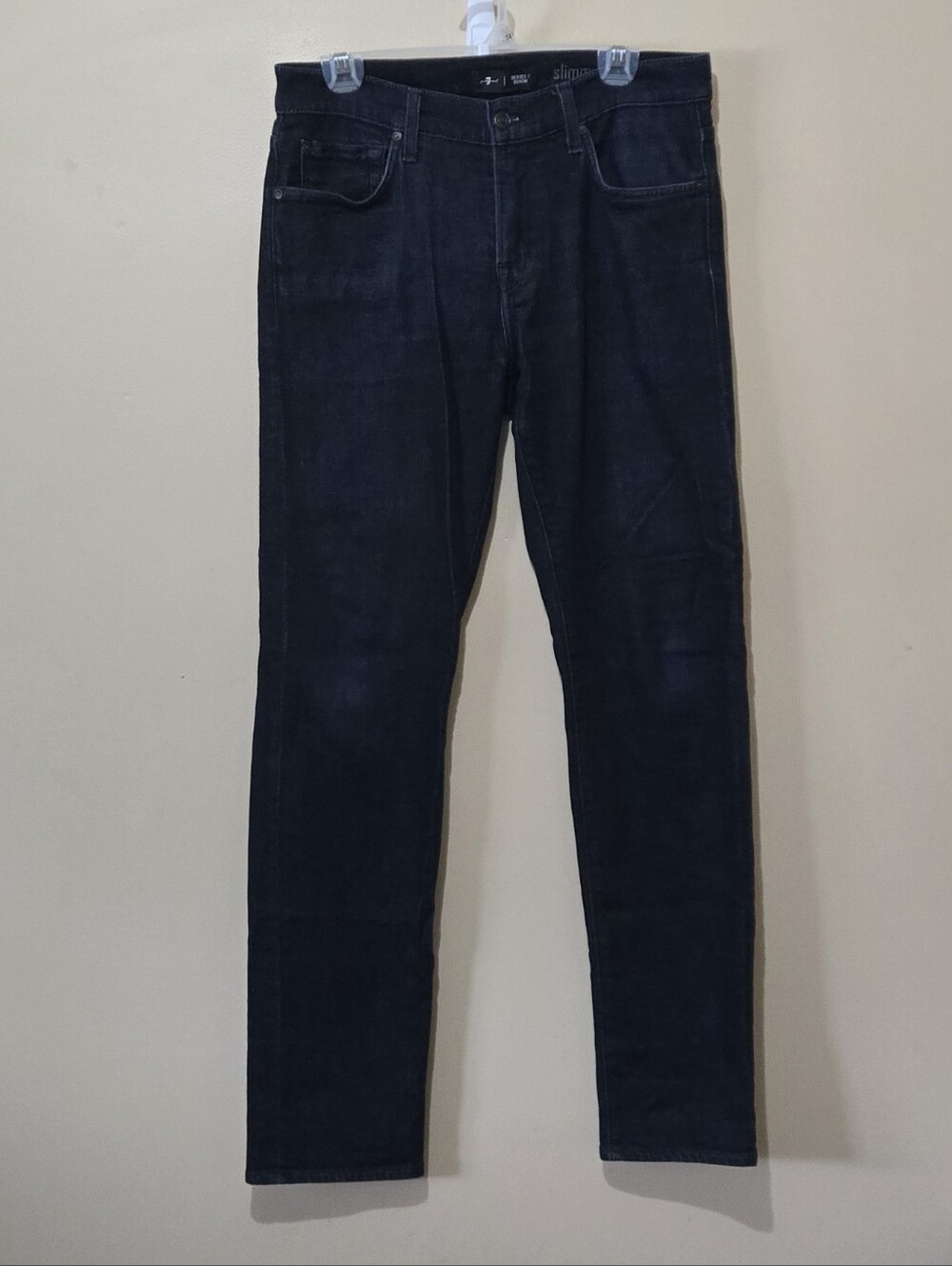 7 For All Mankind Slimmy Dark Wash Jeans